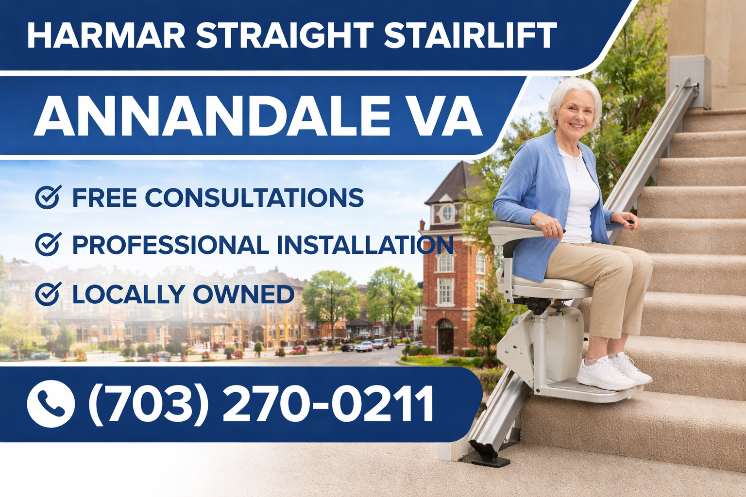 Annandale Harmar straight stairlift