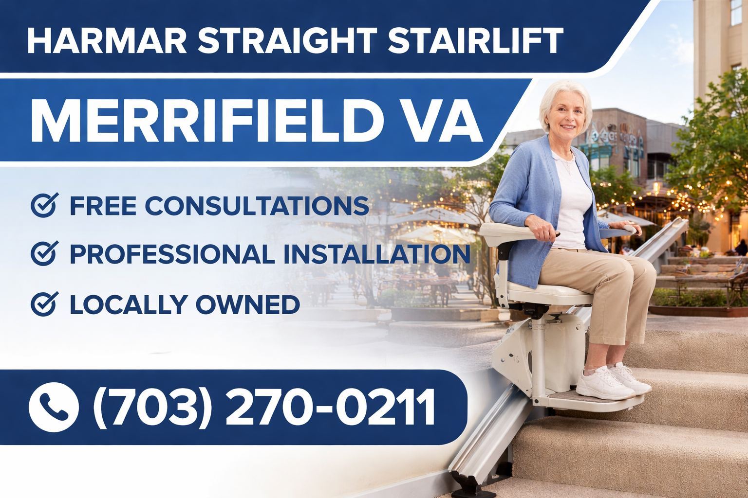 Get Your Merrifield Home Stairs Harmar Straight Stairlift Ready
