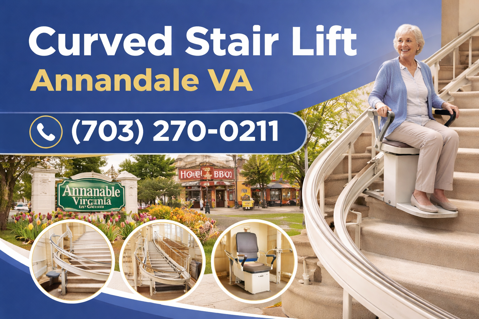 Annandale Curved Stair Lift