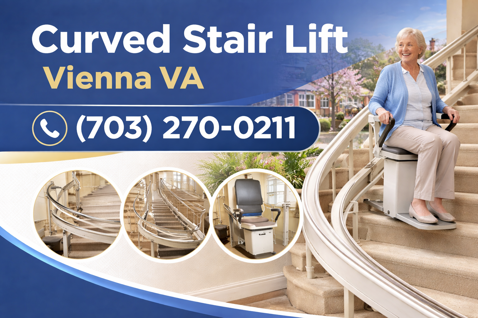 Vienna Curved Stair Lift