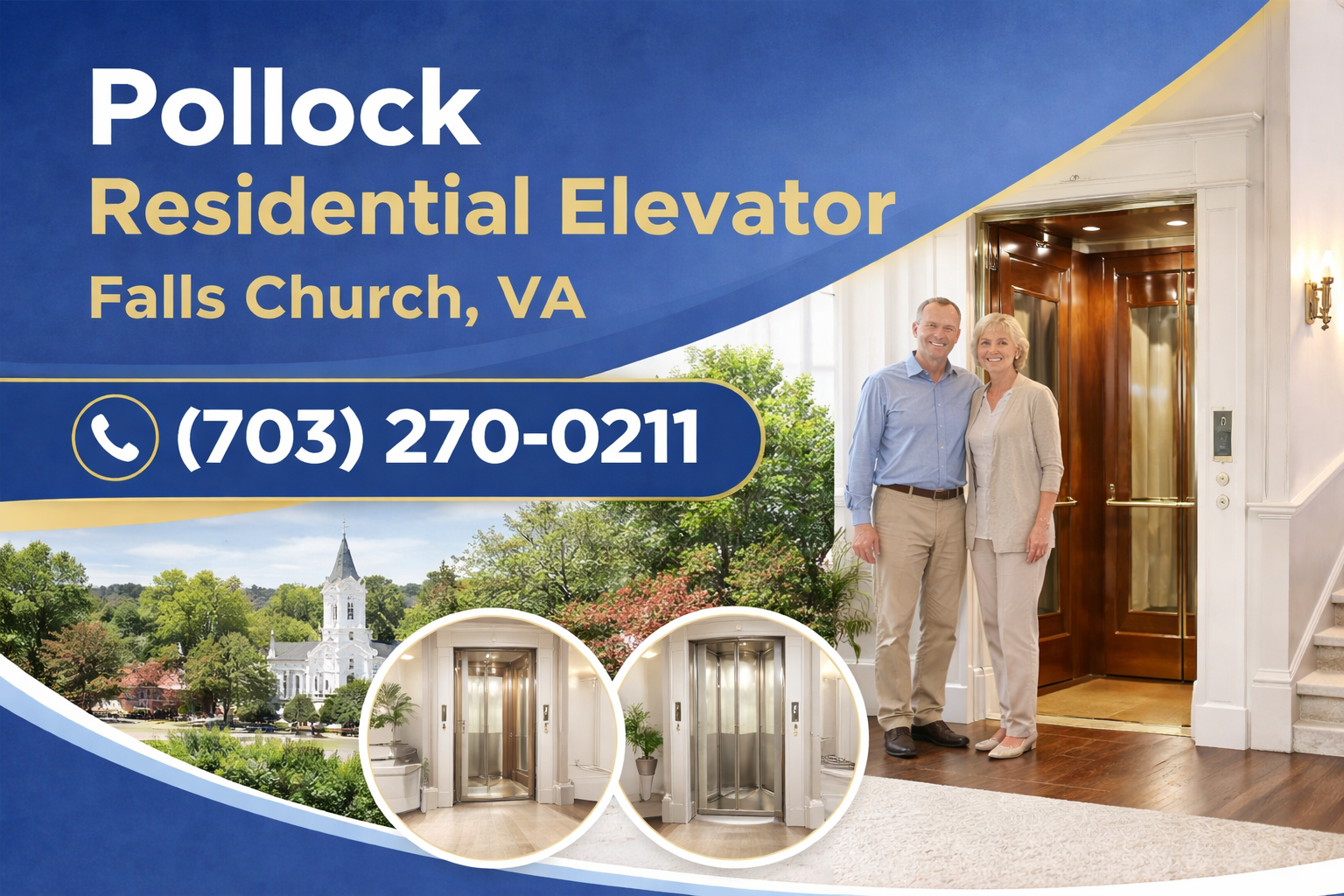 Falls Church Pollock Residential Elevator