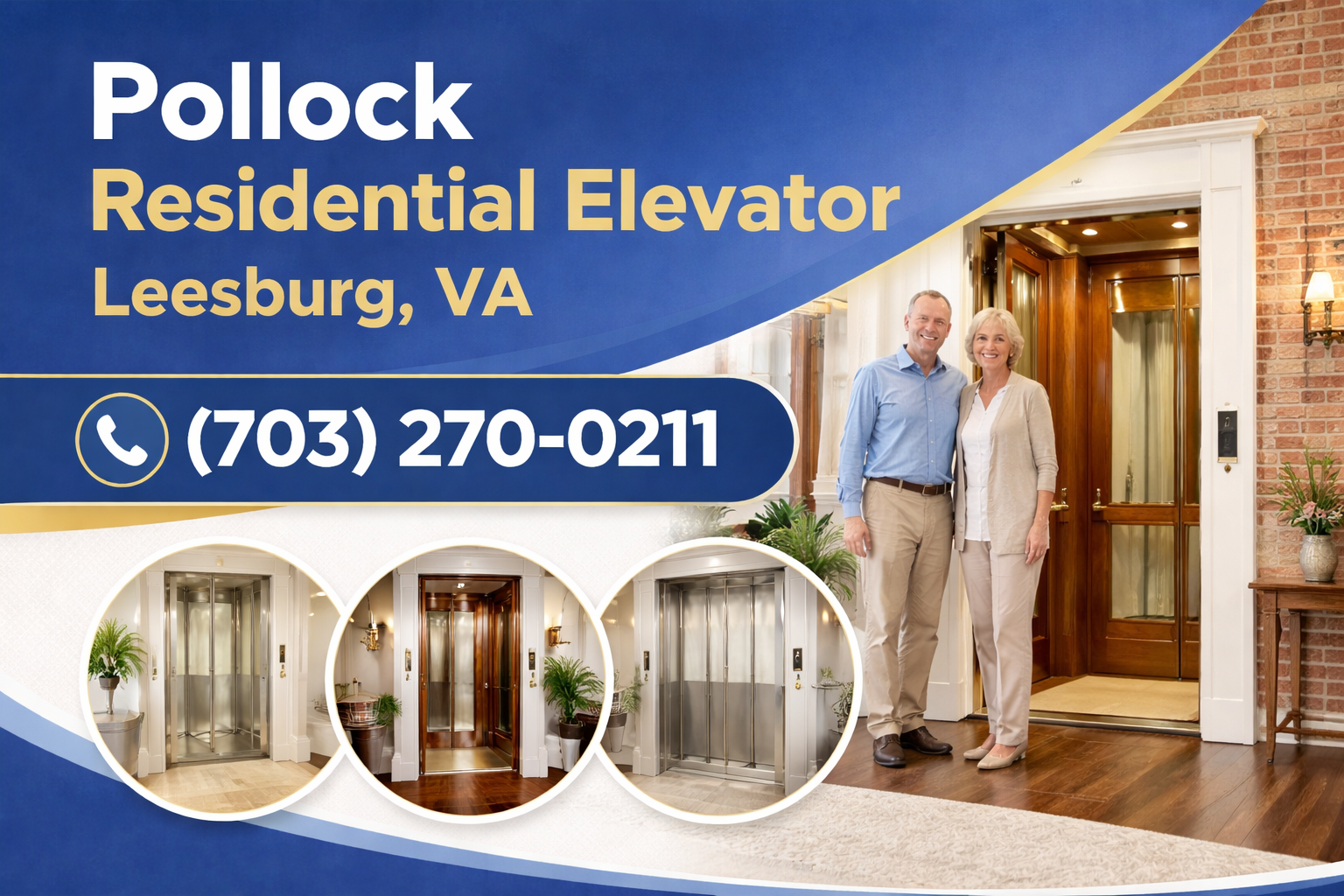Leesburg Pollock Residential Elevator