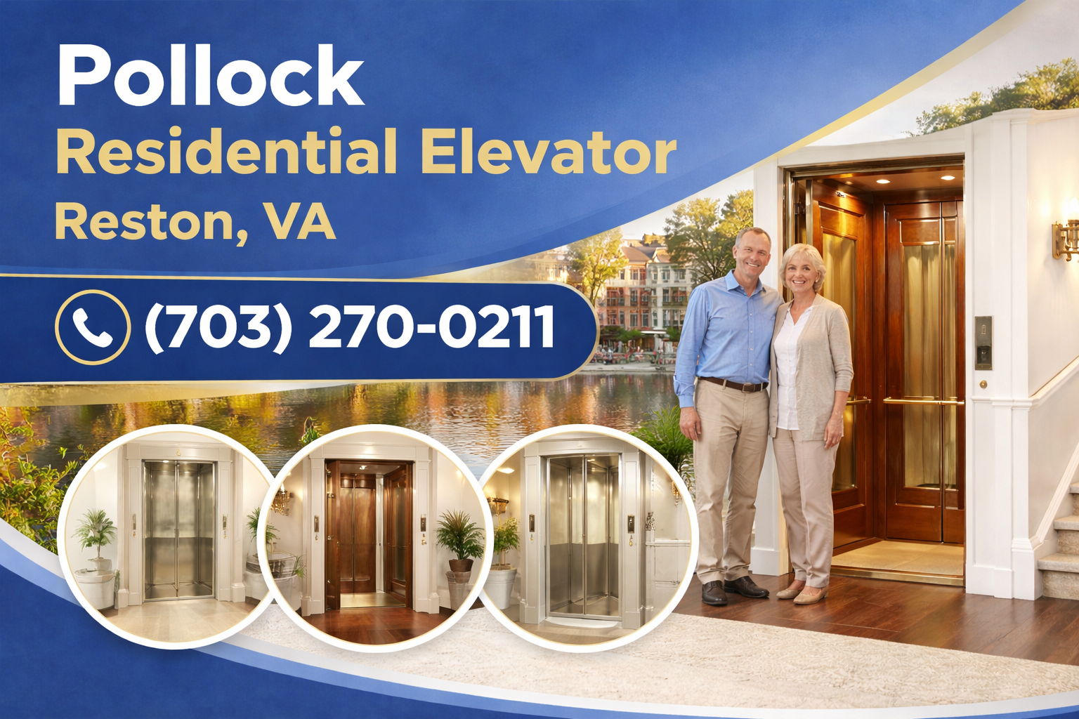 Reston Pollock Residential Elevator