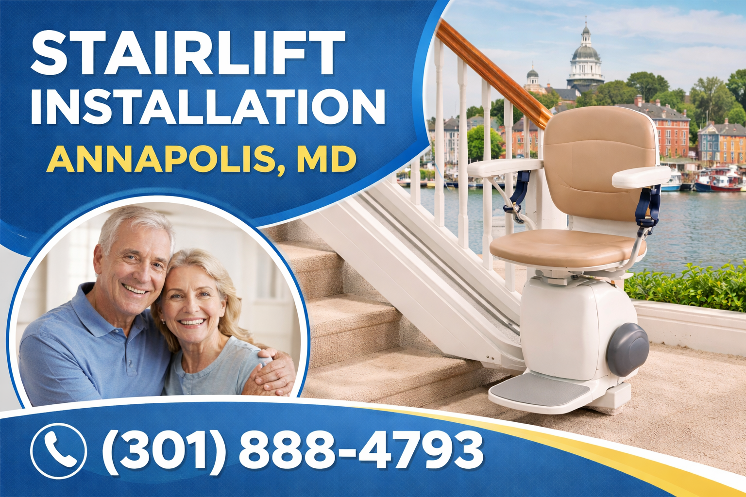 Annapolis Stairlift Installation