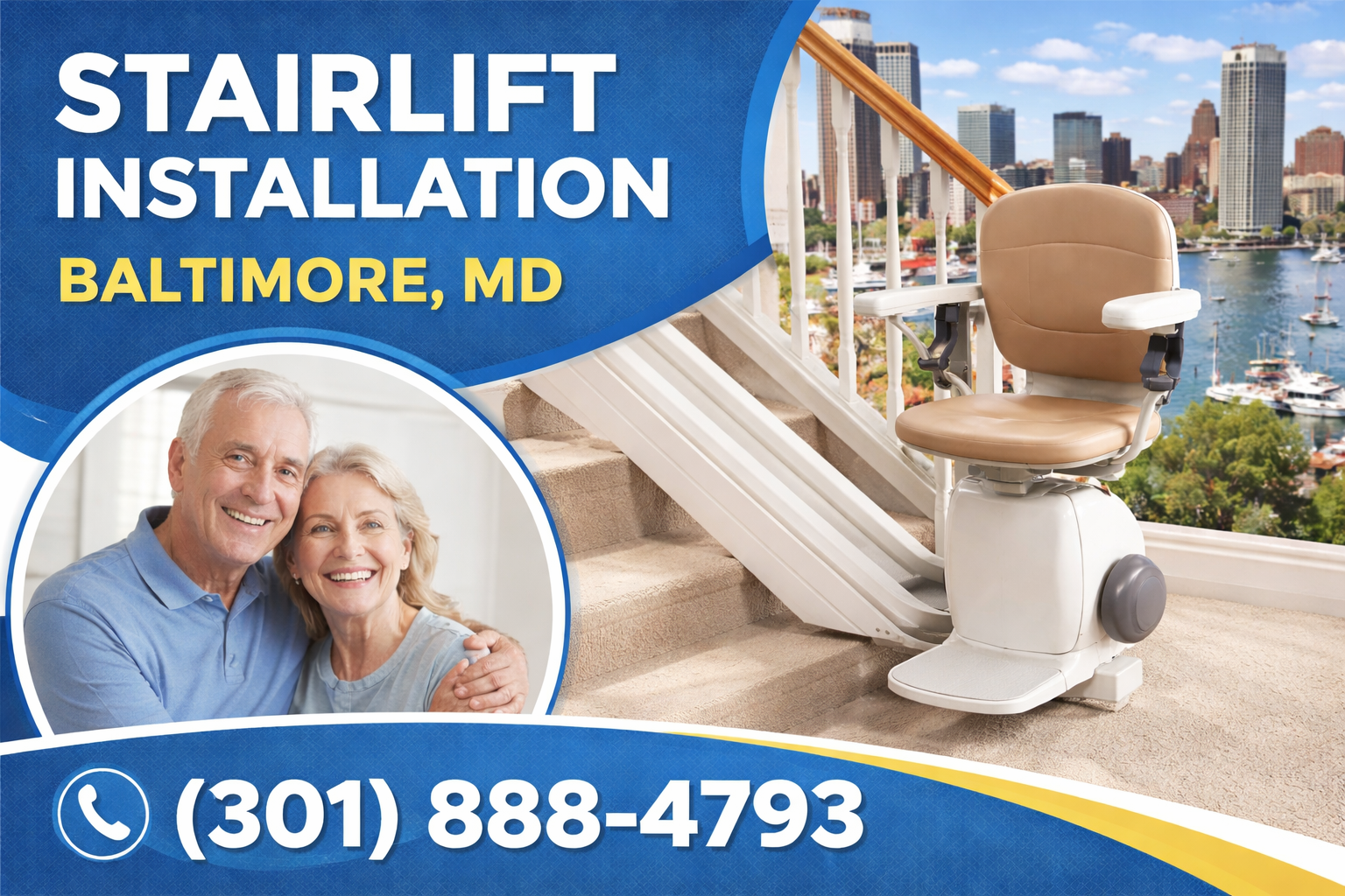 Baltimore Stairlift Installation