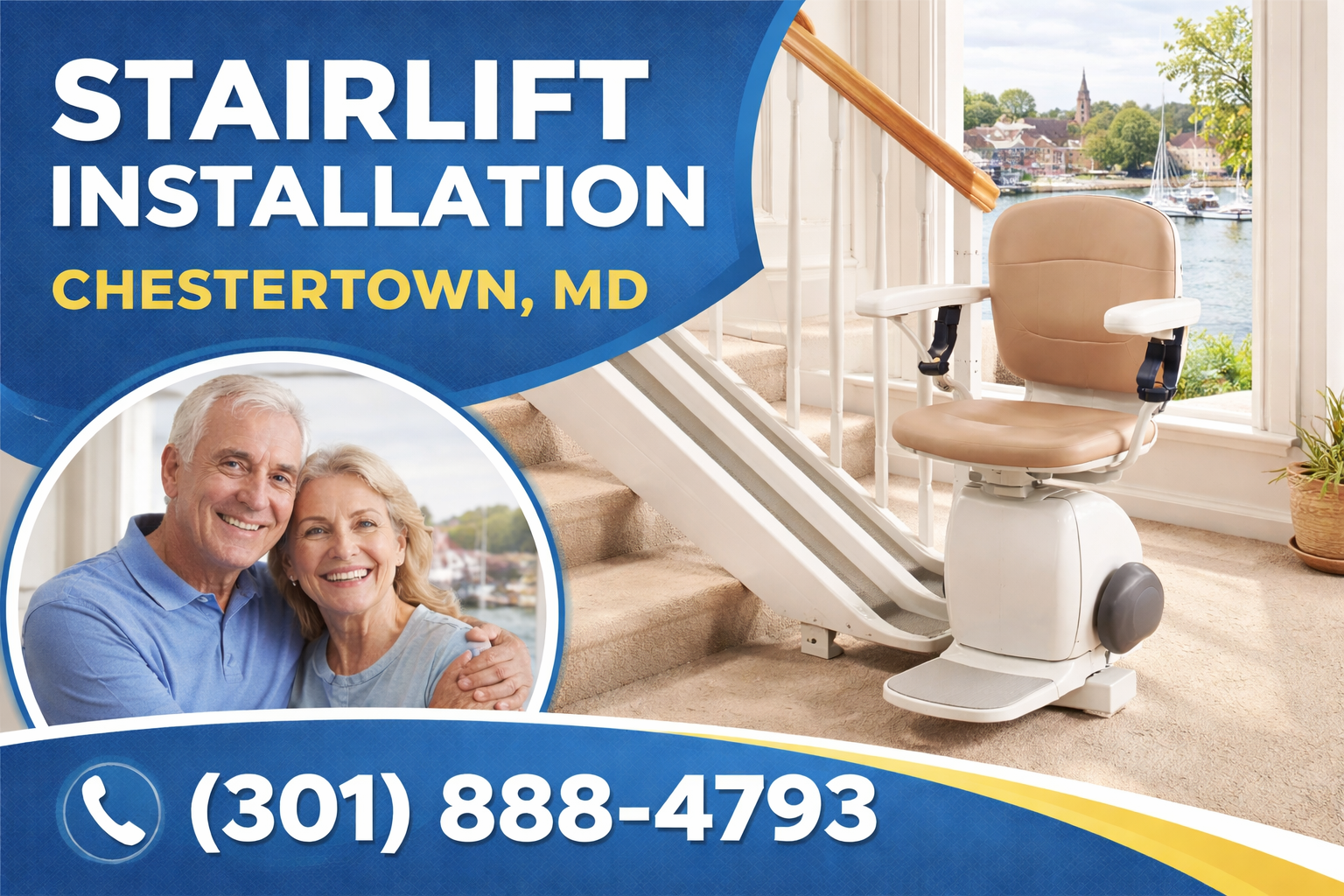 Chestertown Stairlift Installation