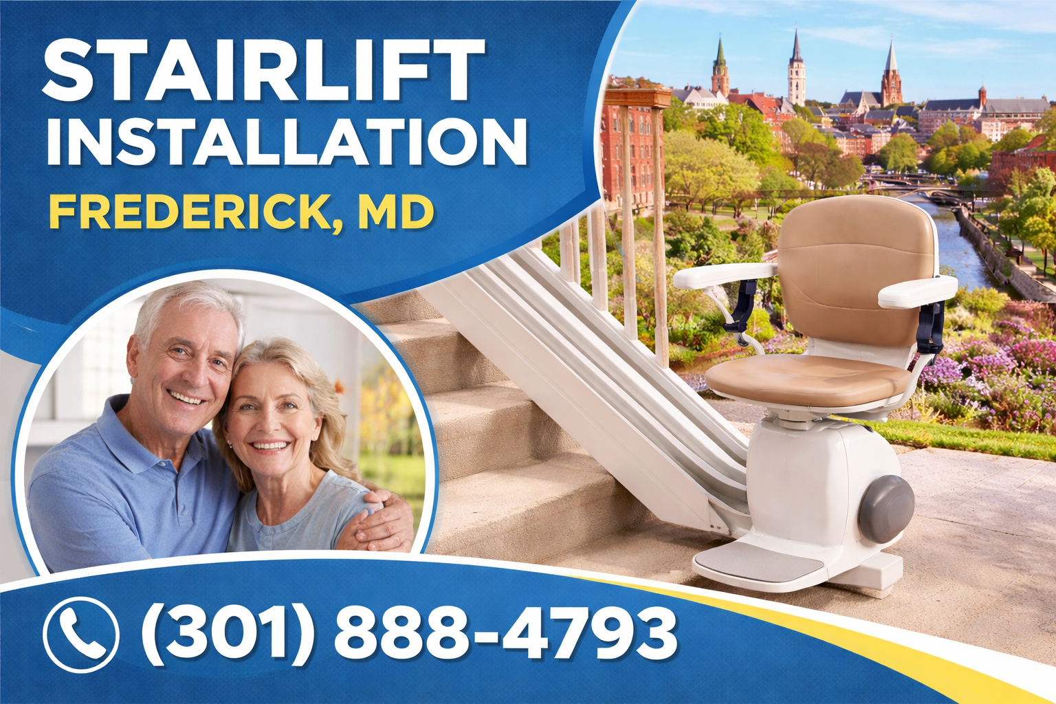Frederick Stairlift Installation