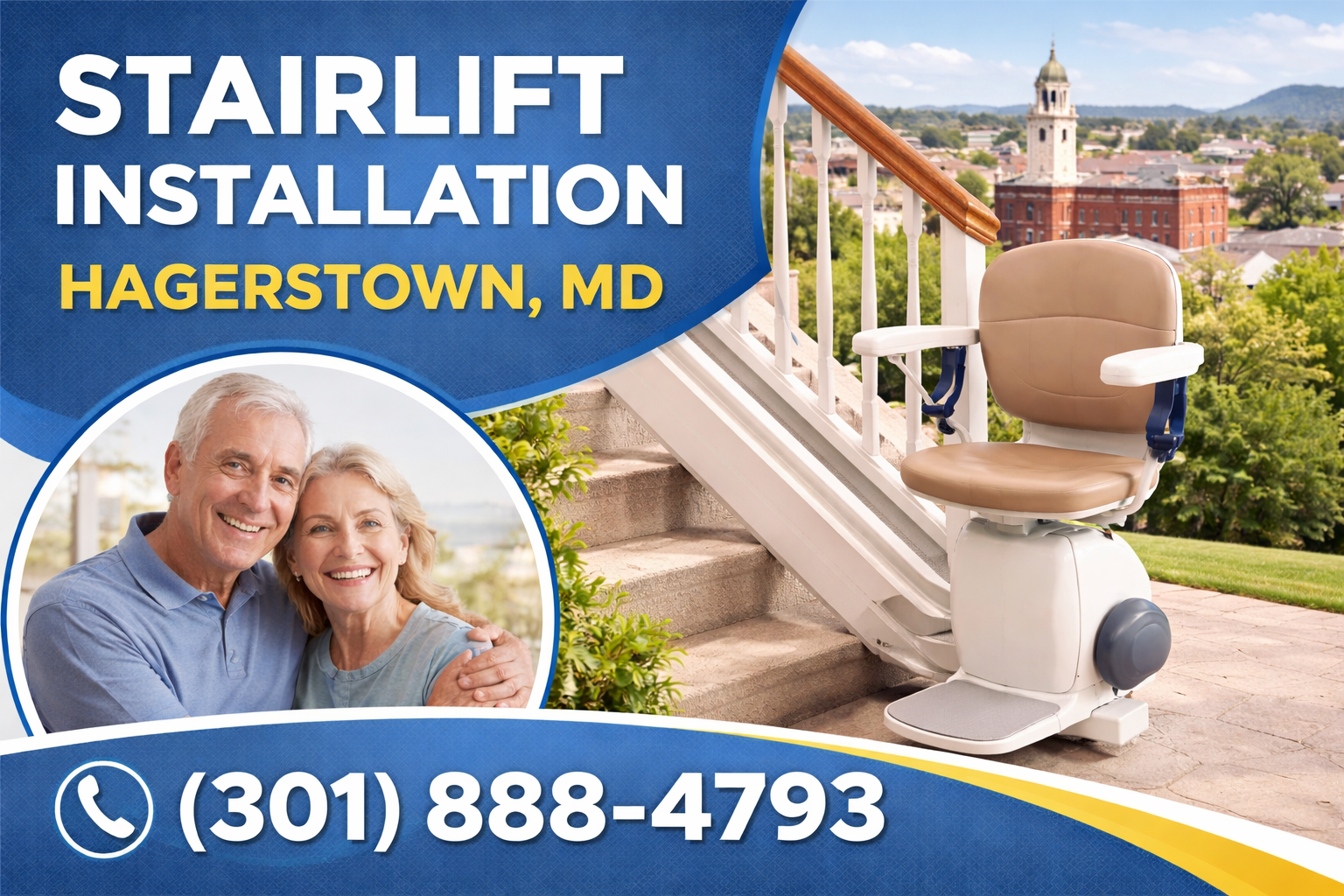 Hagerstown Stairlift Installation