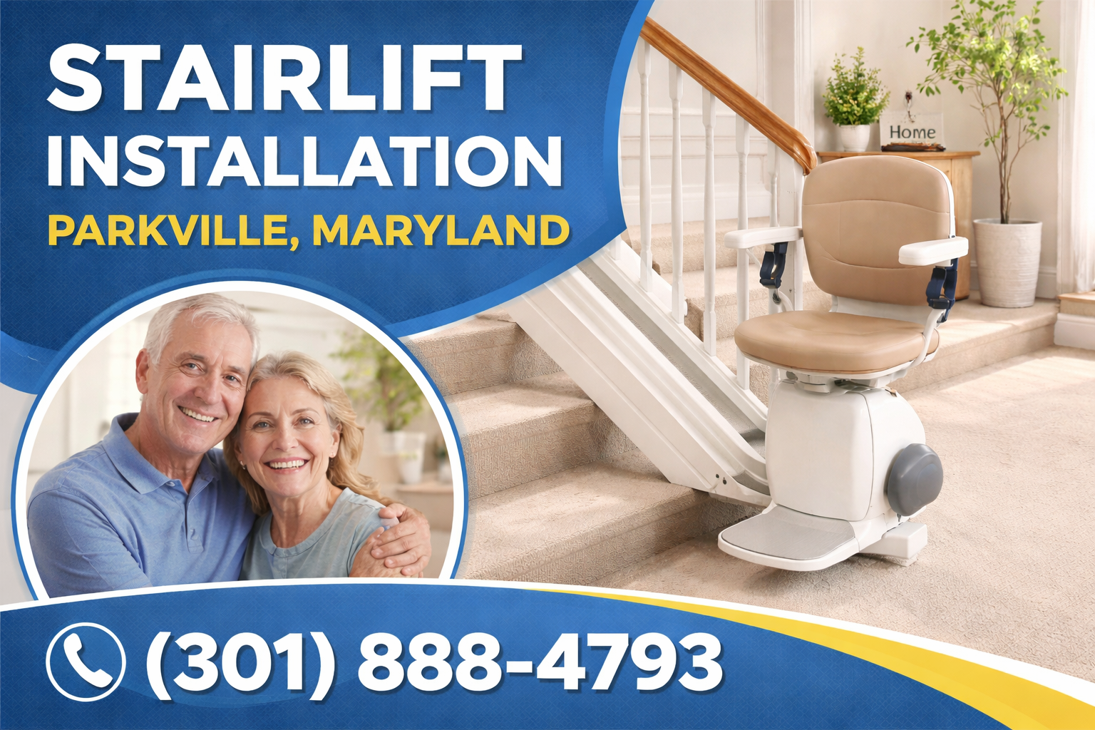 Parkville Stairlift Installation