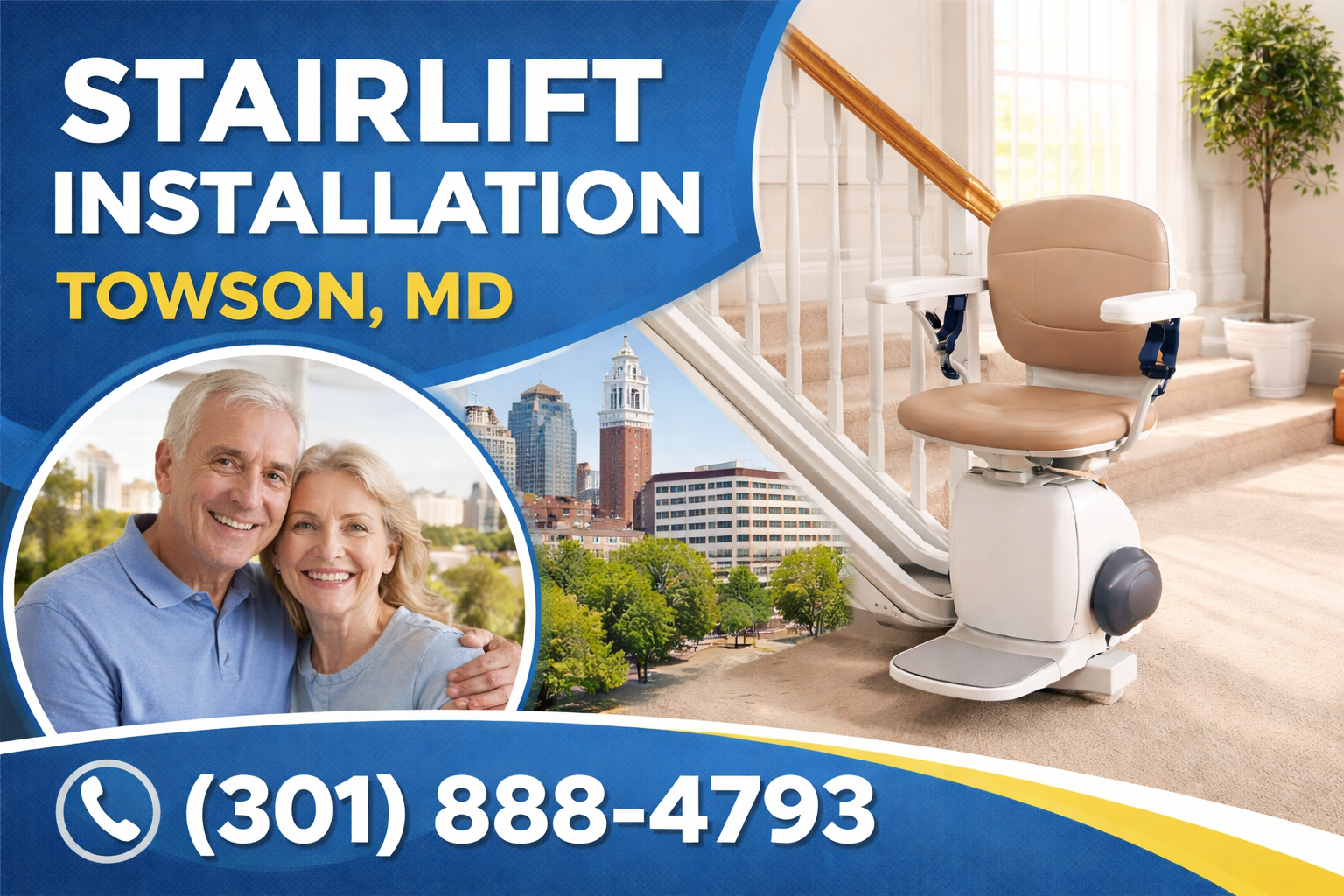Towson Stairlift Installation
