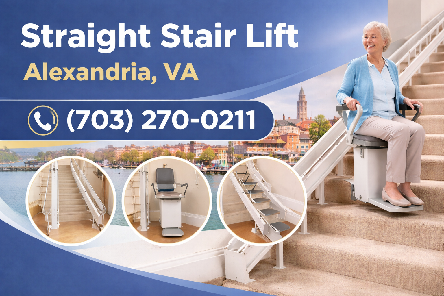 Alexandria Straight Stair Lift
