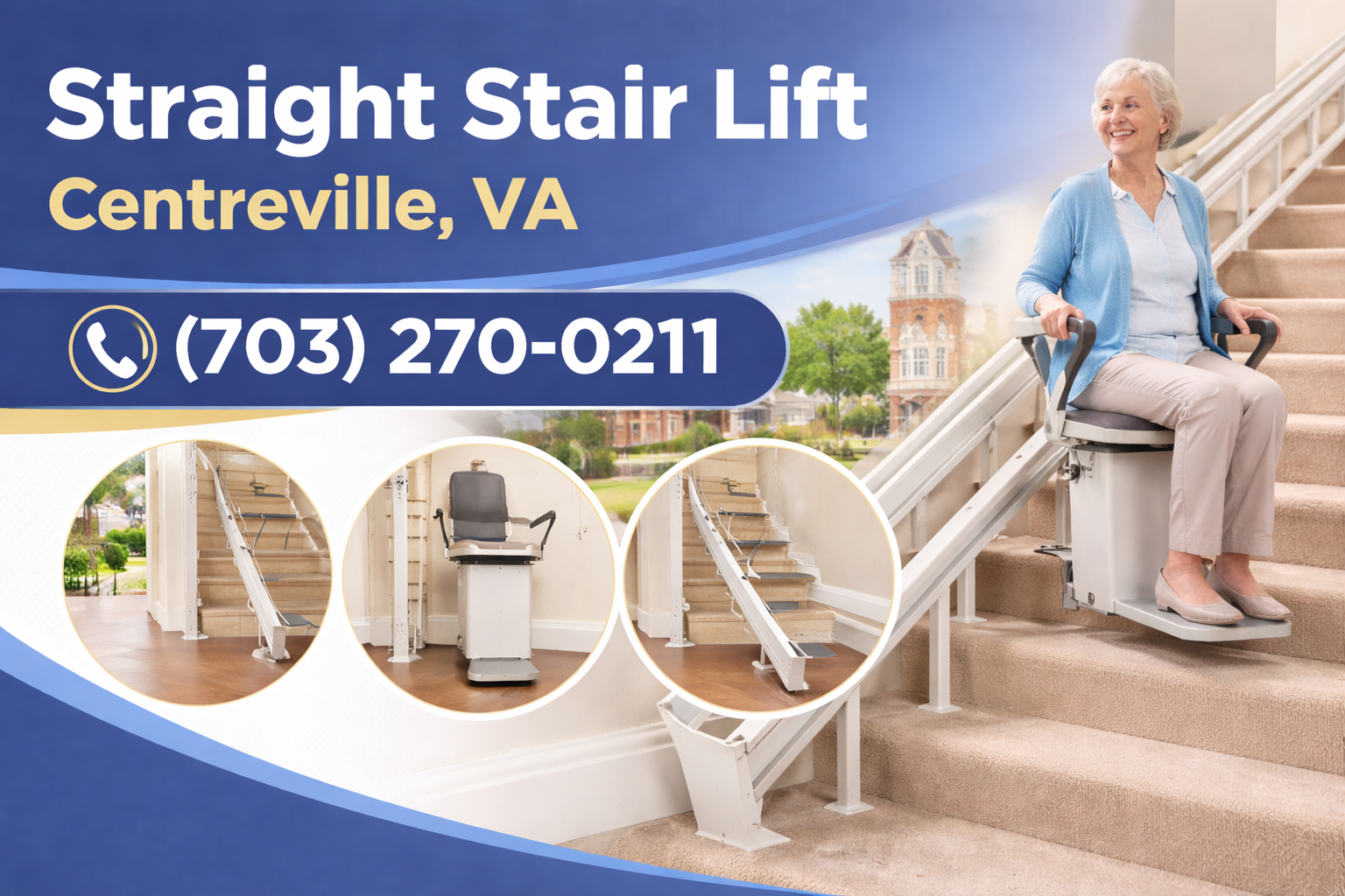 Centreville Straight Stair Lift