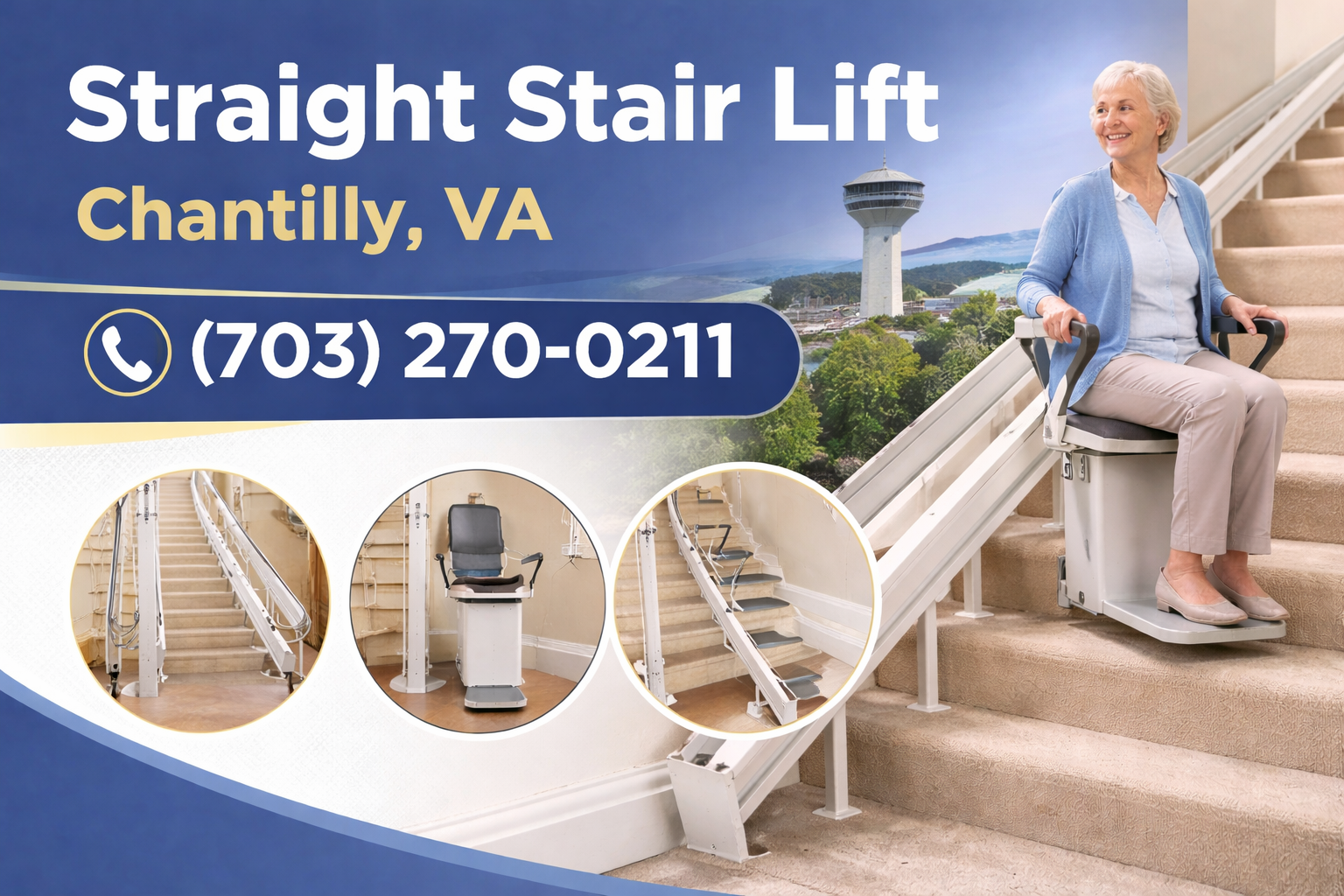 Chantilly Straight Stair Lift