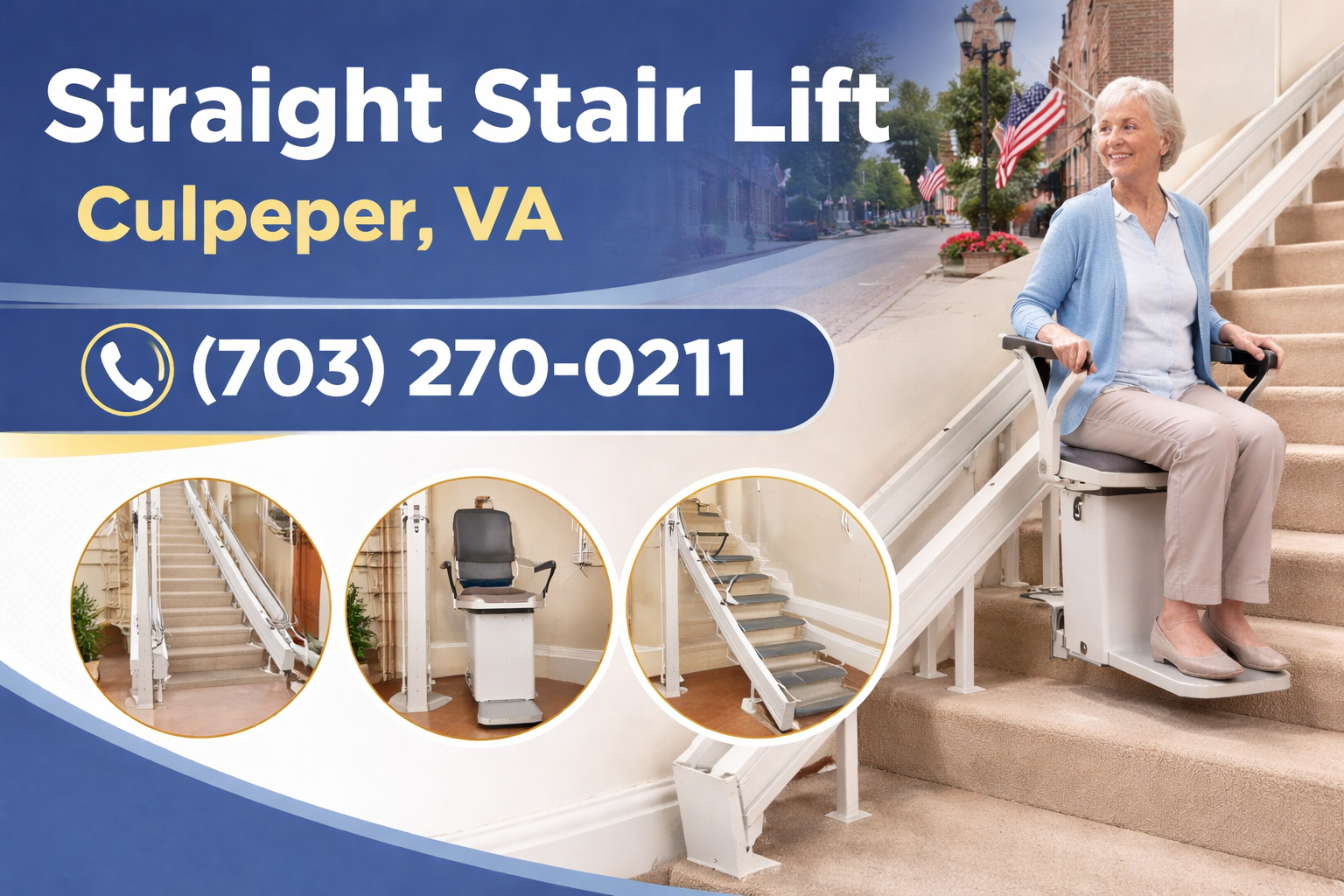 Culpeper Straight Stair Lift