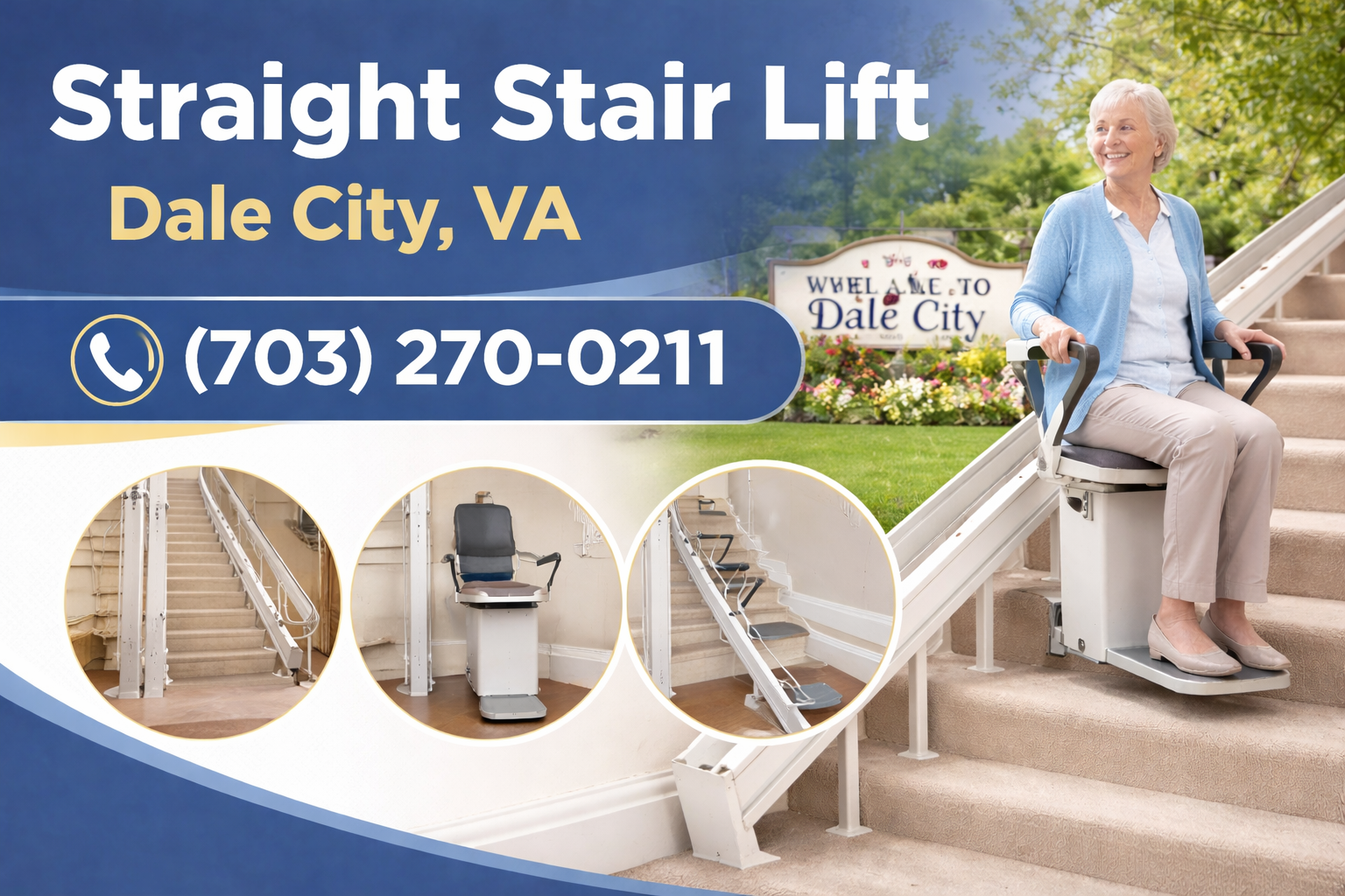 Dale City Straight Stair Lift