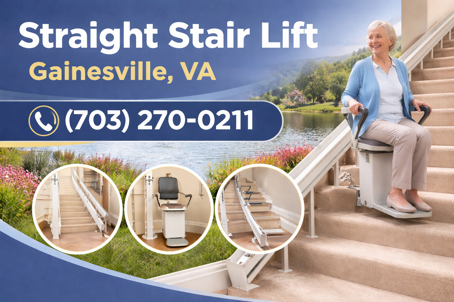Gainesville Straight Stair Lift