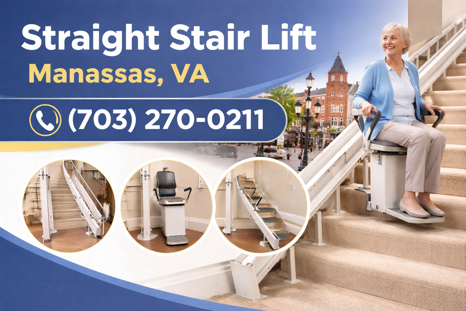 Manassas Straight Stair Lift