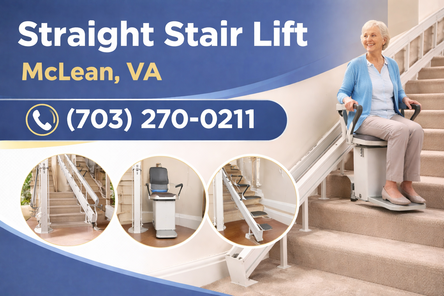 McLean Straight Stair Lift