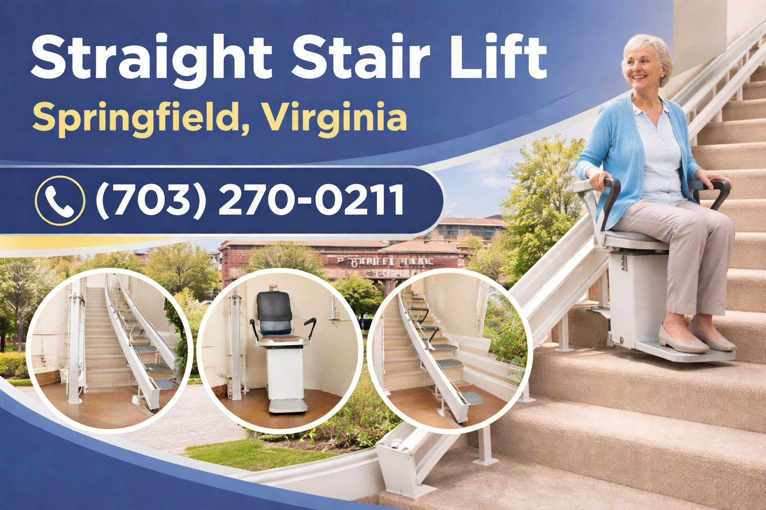 Springfield Straight Stair Lift