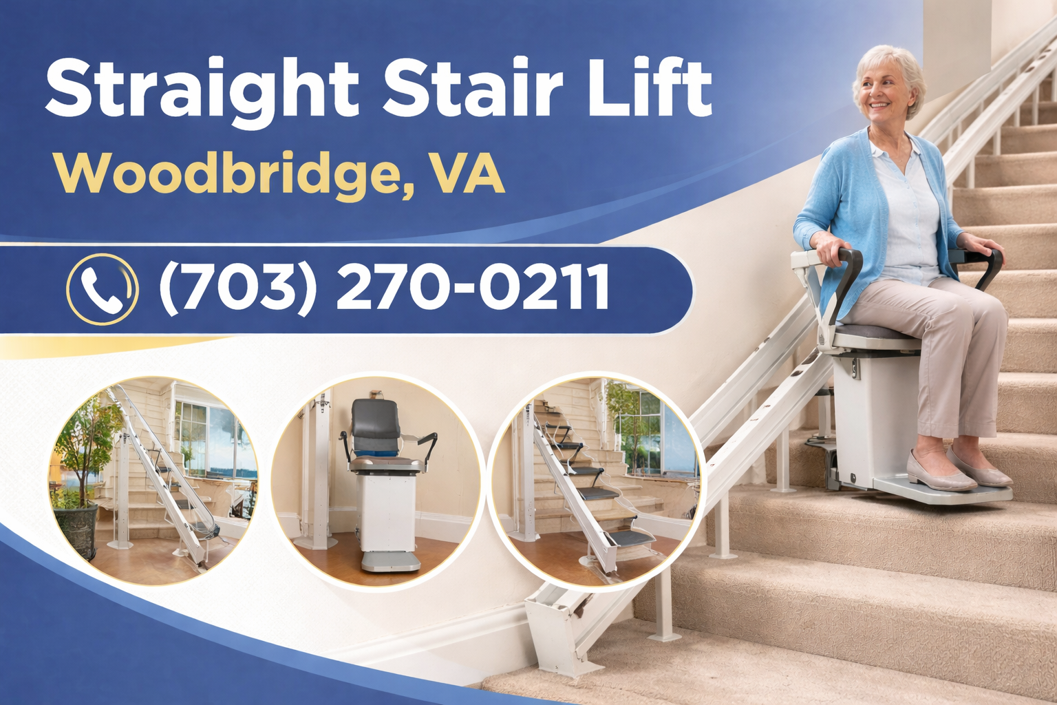 Woodbridge Straight Stair Lift