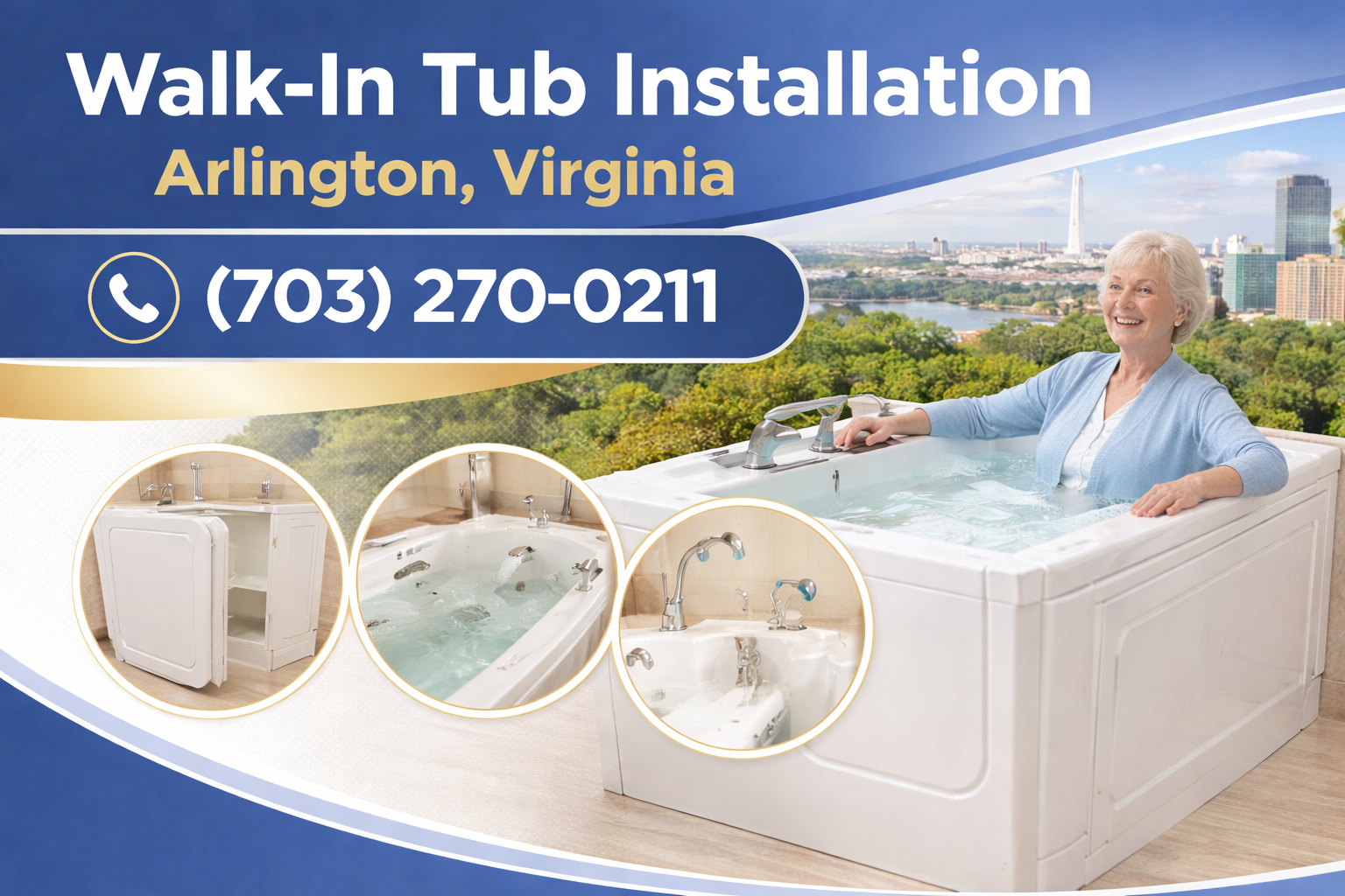 Arlington Walk-In Tub Installation