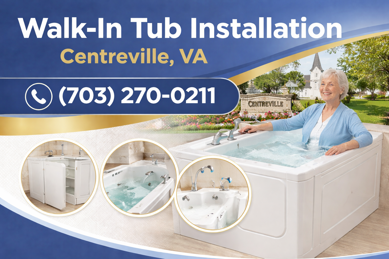 Centreville Walk-In Tub Installation