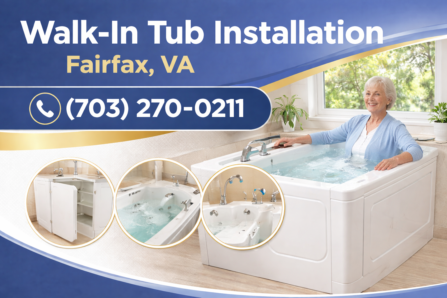 Fairfax Walk-In Tub Installation