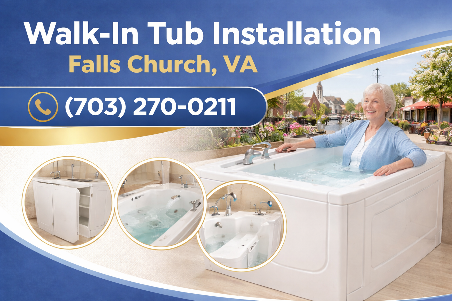 Falls Church Walk-In Tub Installation