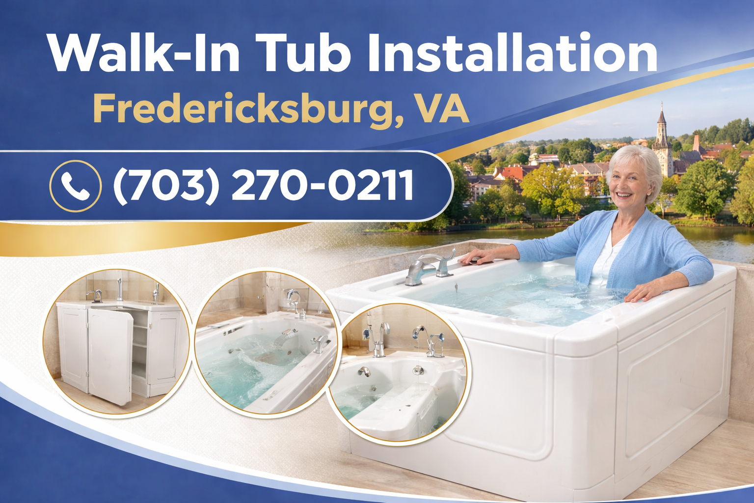Fredericksburg Walk-In Tub Installation