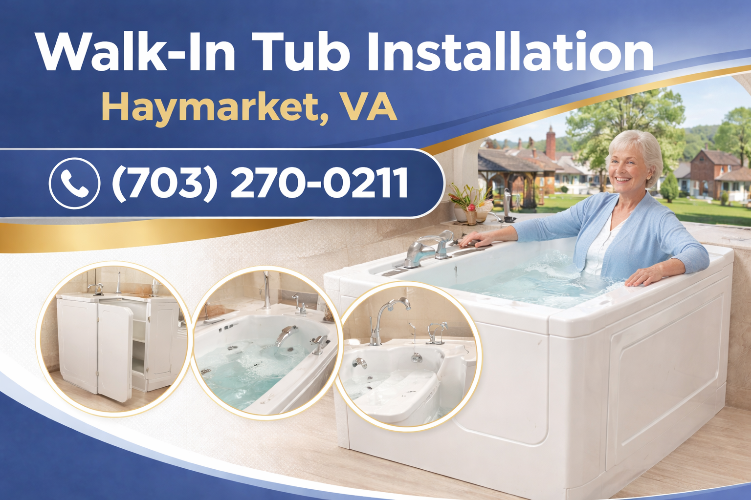 Haymarket Walk-In Tub Installation