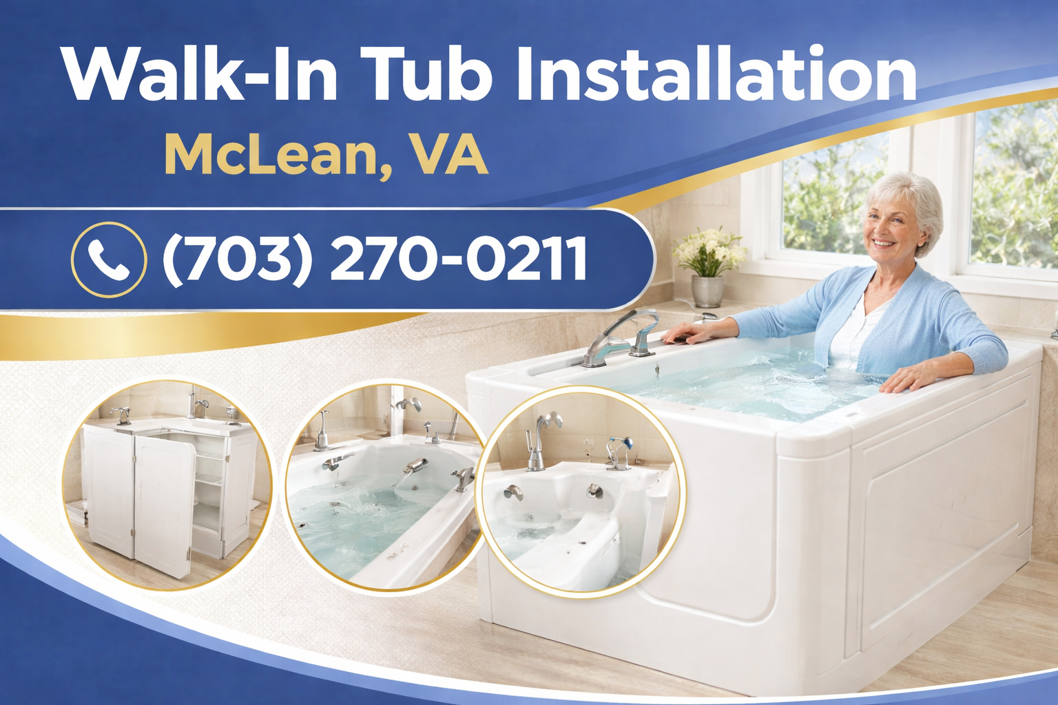McLean Walk-In Tub Installation