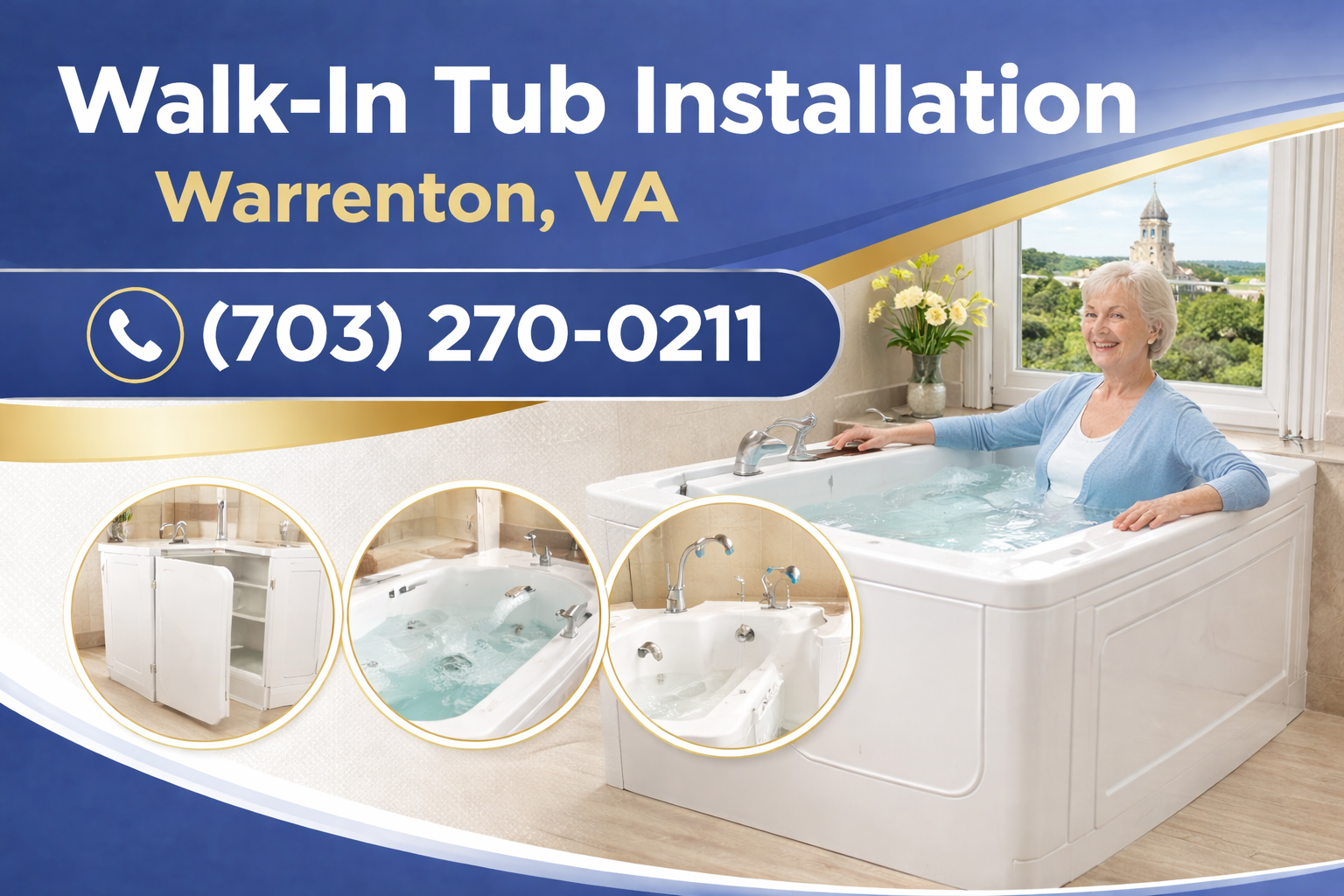 Warrenton Walk-In Tub Installation